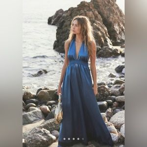 Free People look into the sun gown